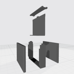 3D DYI Modular Deck Block