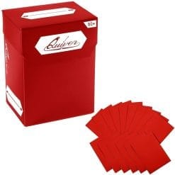 Red 80+ Standard Deck Block