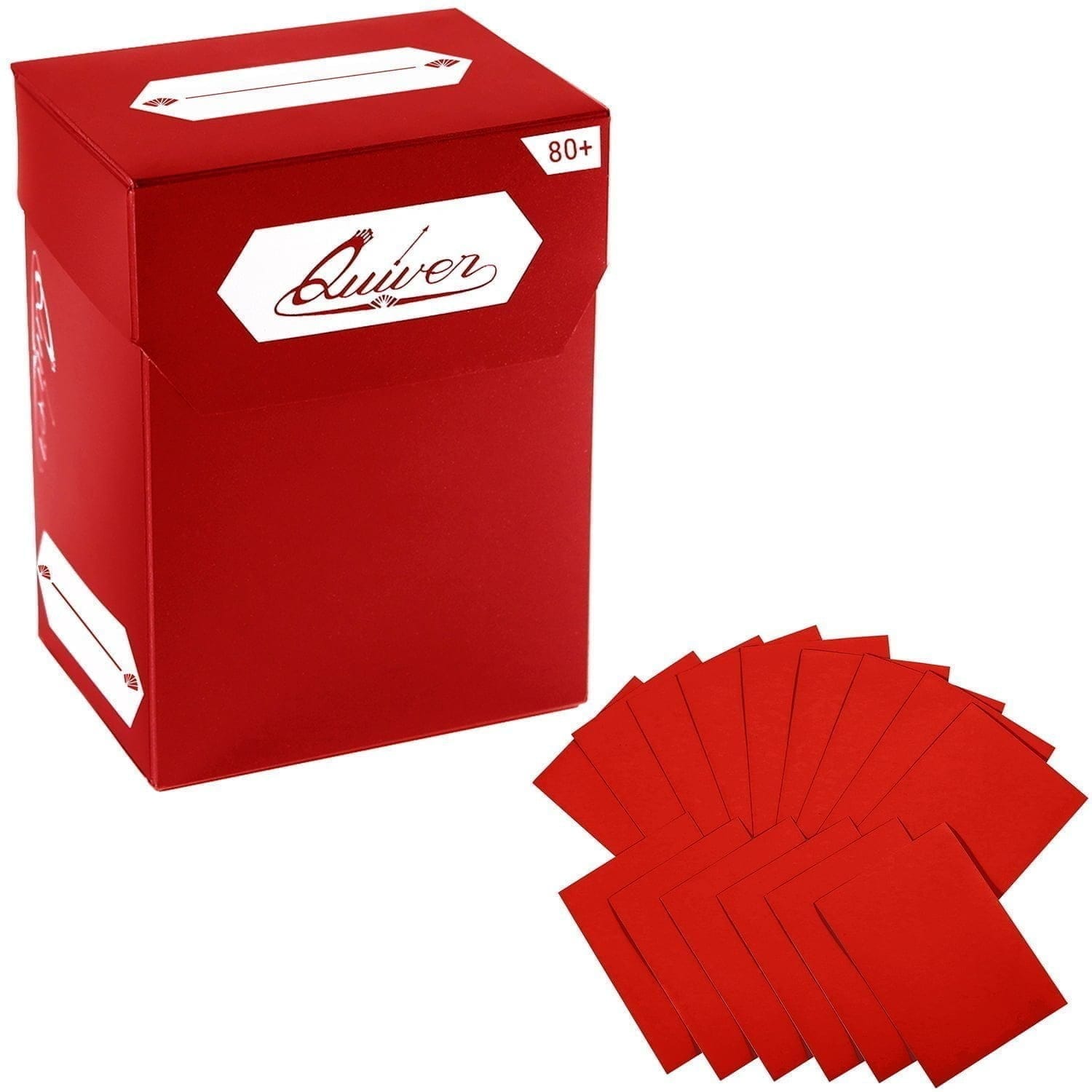 Red 80+ Standard Deck Block