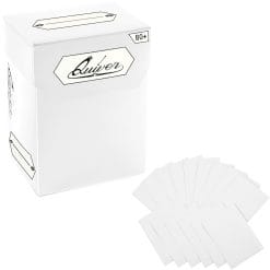 White 80+ Standard Deck Block
