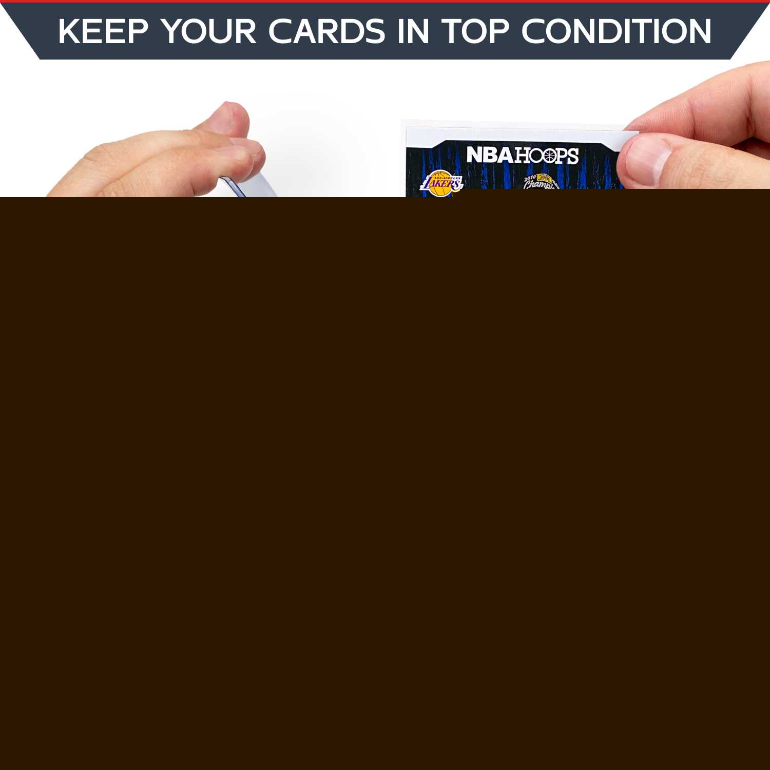 100 Count Top Loader for Cards + 100 Soft Card Sleeves + 100 pull-tabs - Image 6