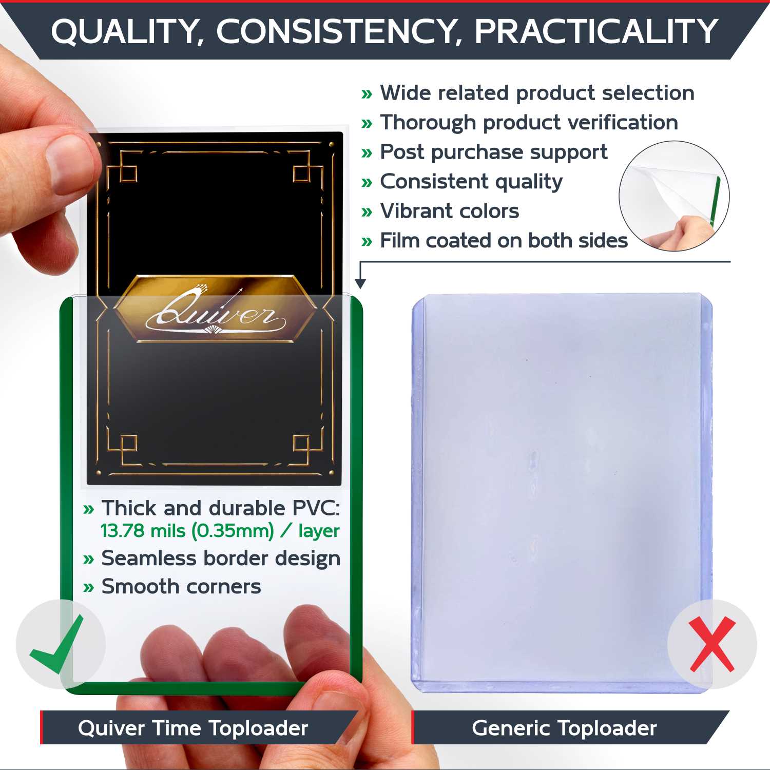 10 Count Top Loaders for Cards - Image 3